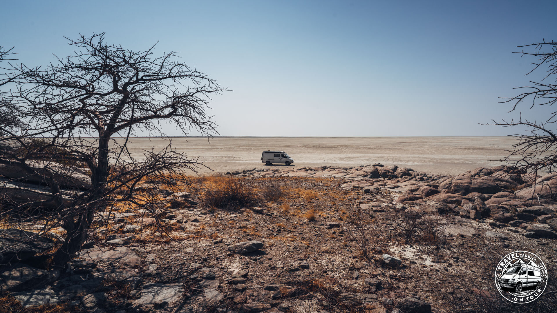 Botswana, Makgadikgadi Pans, Kubu Island - GPS (-20,889688; 25,830832)