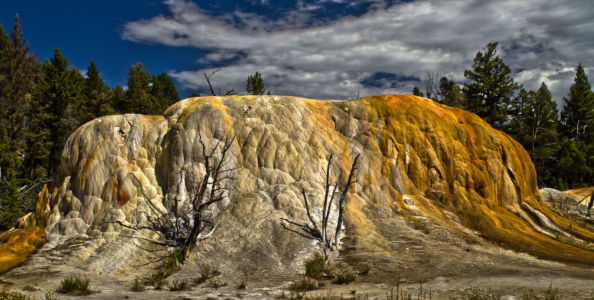 Mammoth, Yellowstone National Park, Wyoming, Vereinigte Staaten