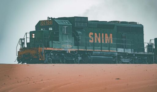 Mauritania, Iron Ore Train - Boulenouar - GPS (21,296012; -16,515970)