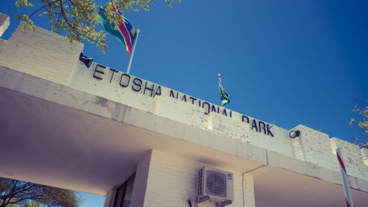 Namutoni Gate, Namibia, GPS (-18,803463; 17,043273)