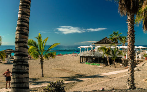 Playa del Duque, Adeje, Canarias, Spanien
